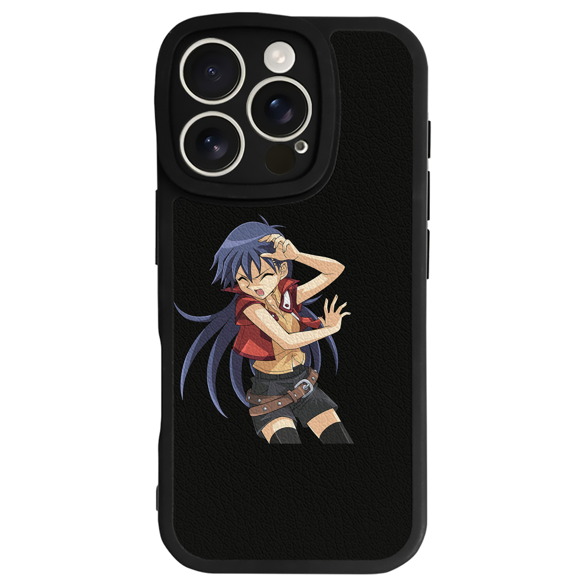 （画像用） 遊☆戯☆王 Yu-Gi-Oh! 【iPhone 16シリーズ対応】シリコンスマホケース（レザー調） 材質：シリコン
